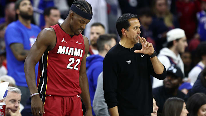 Miami Heat v Philadelphia 76ers - Play-In Tournament