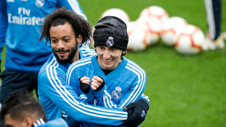 Luka Modric, Marcelo