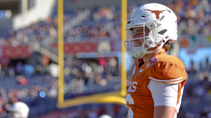 Arch Manning, 2025 Cheez-It Citrus Bowl - Texas v Michigan Arch Manning, 2025 Cheez-It Citrus Bowl - Texas v Michigan