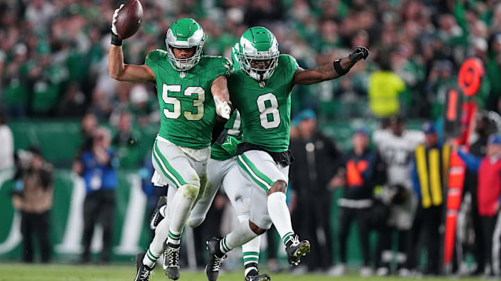 Zack Baun (L), C.J. Gardner-Johnson (R) - Philadelphia Eagles