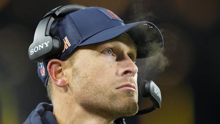 Chicago Bears head coach Ben Johnson