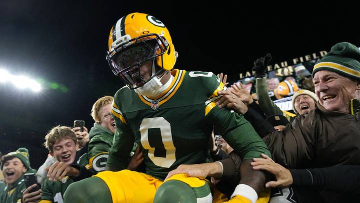 Oct 18, 2026; Green Bay, Wisconsin, USA; Green Bay Packers wide receiver Matthew Golden (0) Mandatory Credit: Jeff Hanisch-Imagn Images Oct 18, 2026; Green Bay, Wisconsin, USA; Green Bay Packers wide receiver Matthew Golden (0) Mandatory Credit: Jeff Hanisch-Imagn Images
