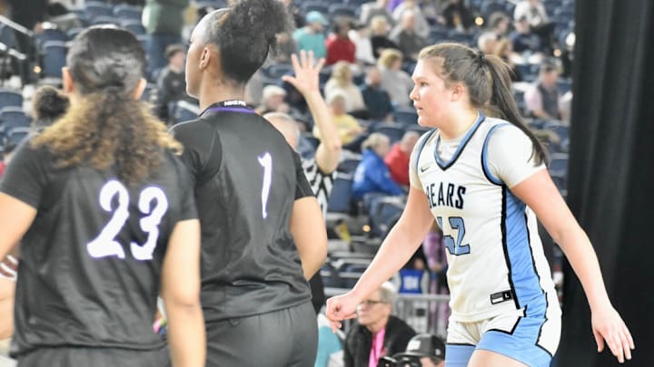Top seed Central Valley, led by Brynn McGaughy, holds off four-time defending state champion in WIAA Class 4A girls semifinals Friday.
