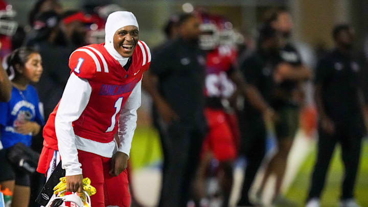 Dakorien Moore on Friday, Sept. 20. 