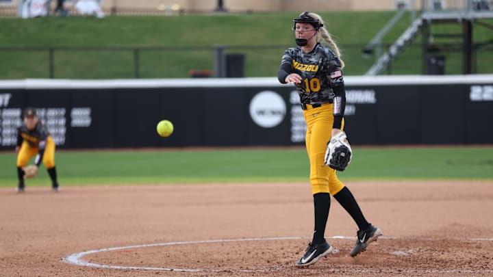 Mizzou Softball Freshman Pitcher Marissa McCann