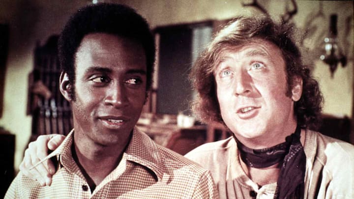 Cleavon Little and Gene Wilder star in 'Blazing Saddles' (1974).