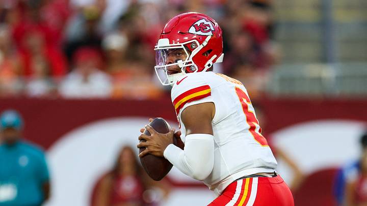 Kansas City Chiefs quarterback Justin Fields