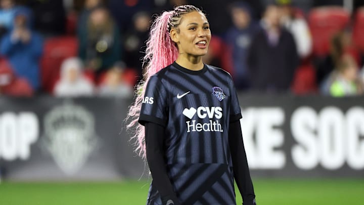 Trinity Rodman of the Washington Spirit