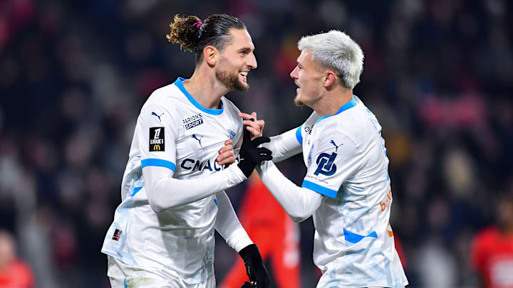 Adrien Rabiot, Quentin Merlin et l'OM affrontent l'OGC Nice Adrien Rabiot, Quentin Merlin et l'OM affrontent l'OGC Nice