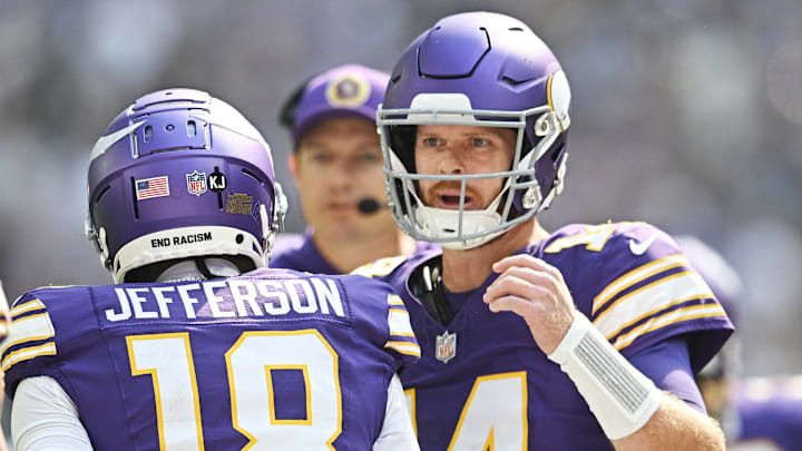 Justin Jefferson, Sam Darnold, Minnesota Vikings