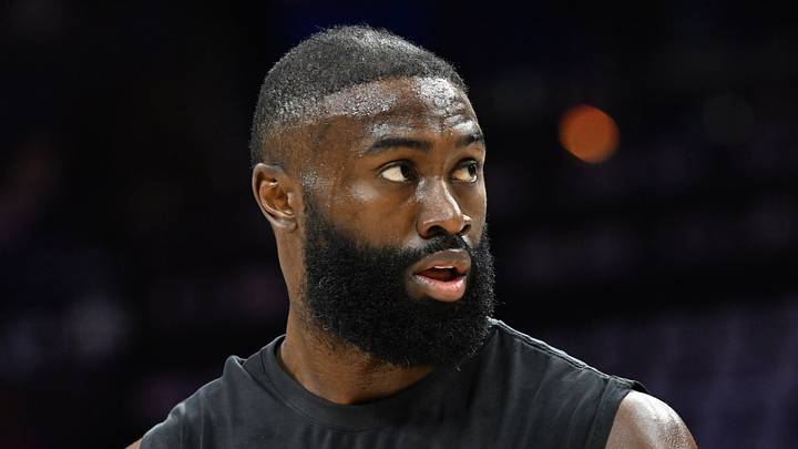 Former Boston Celtics guard Jaylen Brown (7).