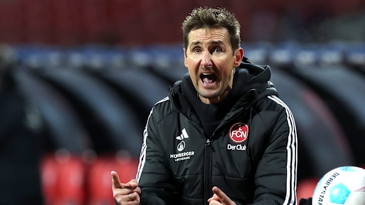 Miro Klose kann beim FCN ein neues Sturmtalent formen