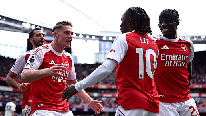 Arsenal rolled in the Premier League last Saturday.