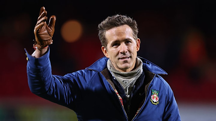 Ryan Reynolds (above) and Rob McElhenney purchased Wrexham in 2020.