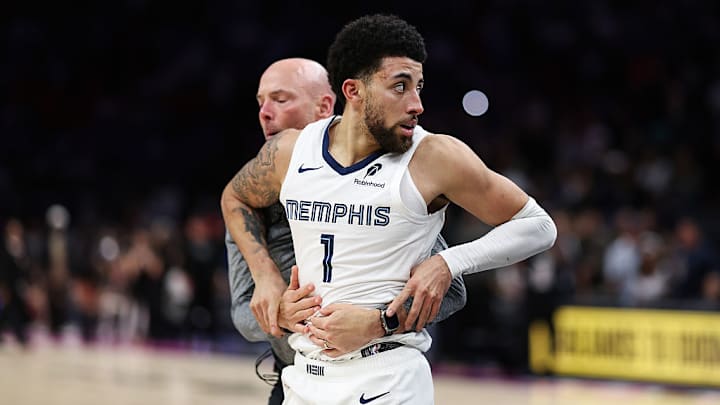 Scotty Pippen Jr. and Myron Gardner were both ejected Scotty Pippen Jr. and Myron Gardner were both ejected