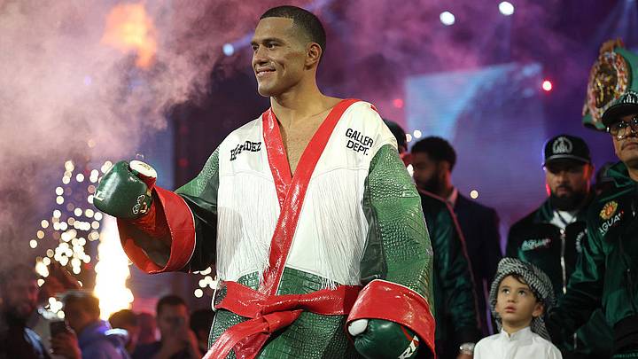 David Benavidez, boxeador mexicoamericano