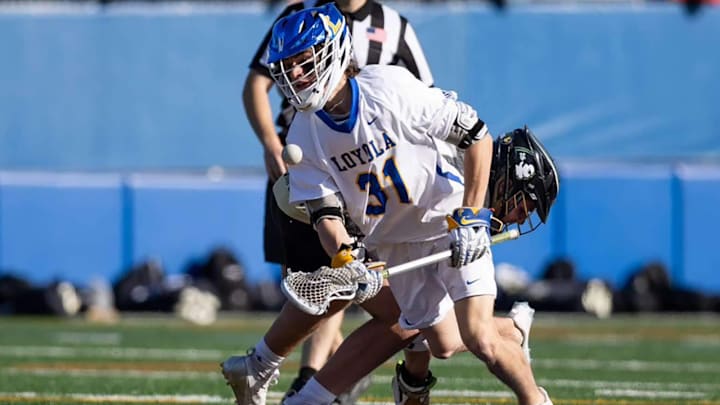 Loyola Blakefield face-off specialist Laird Nugent has committed to play his college lacrosse for the Mercer Bears in Macon, Georgia.