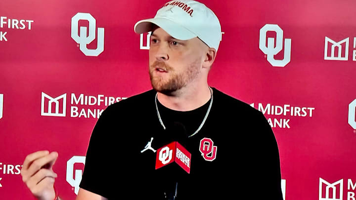 Oklahoma offensive coordinator Ben Arbuckle
