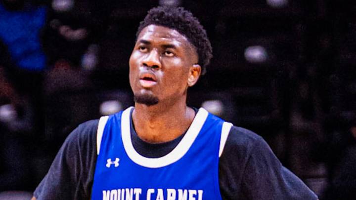 Junior Mancho, who has helped Our Lady of Mount Carmel win the last two MIAA A Conference basketball titles, announced his commitment to play his college basketball at Towson University on Thursday. Junior Mancho, who has helped Our Lady of Mount Carmel win the last two MIAA A Conference basketball titles, announced his commitment to play his college basketball at Towson University on Thursday.
