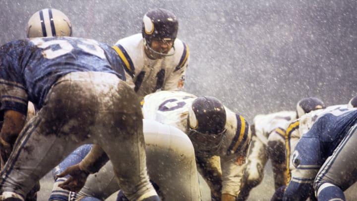 Joe Kapp with the Vikings