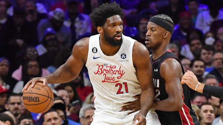 Philadelphia 76ers center Joel Embiid.