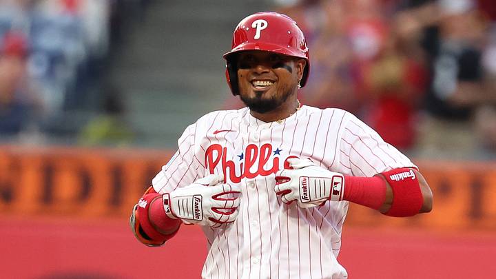 Luis Arraez and the Phillies are home favorites against the Nationals. Luis Arraez and the Phillies are home favorites against the Nationals.