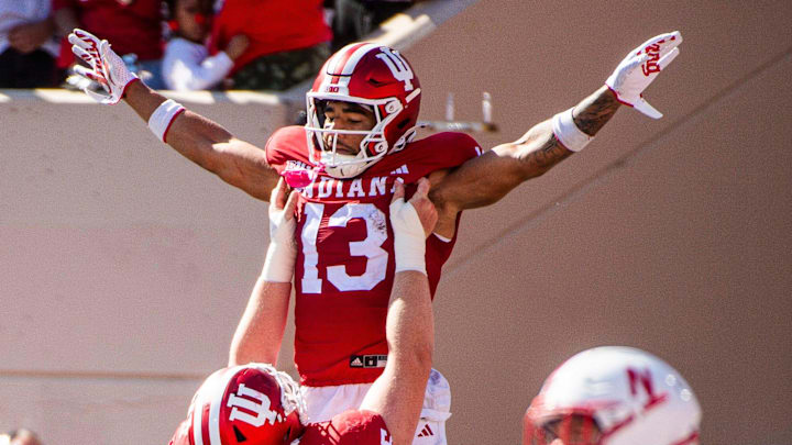 Indiana wide receiver Elijah Sarratt