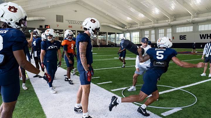 Auburn's 2026 roster has plenty of competition, making the depth chart difficult for head coach Alex Golesh. Auburn's 2026 roster has plenty of competition, making the depth chart difficult for head coach Alex Golesh.