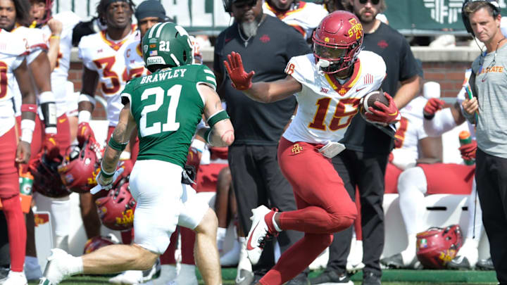 A healthy Daniel Jackson at wide receiver would be a big boost for the Iowa State football team.