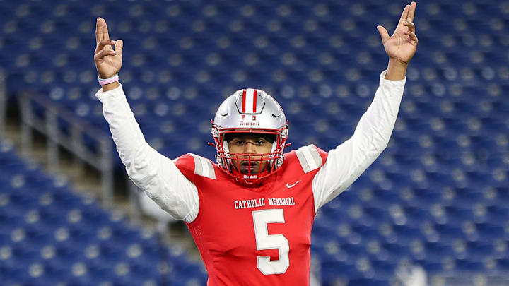 Kise Flannery, Catholic Memorial's senior quarterback Kise Flannery, Catholic Memorial's senior quarterback