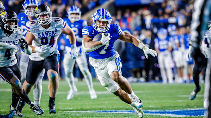 BYU running back Hinckley Ropati against Kansas
