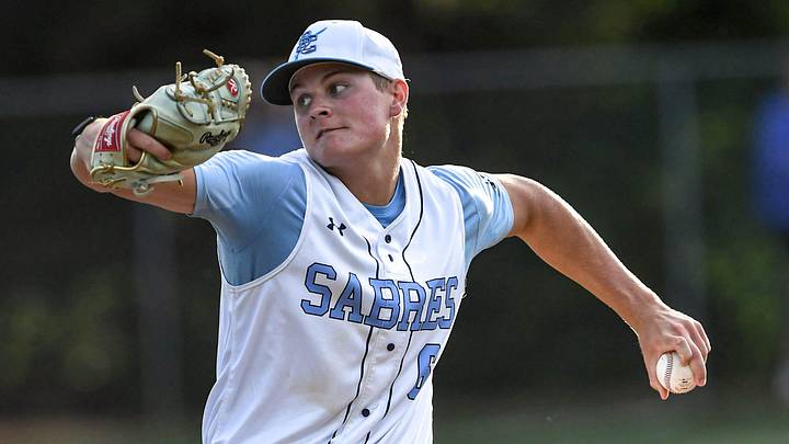 Southside Christian High junior Carson Boleman (6) pitches to Oceanside Collegiate Academy during the top of the second inning of the 2025 SCHSL Class AAA Baseball State Championship game at Southside Christian Academy in Simpsonville, S.C. Wednesday, May 28, 2025. Southside Christian High junior Carson Boleman (6) pitches to Oceanside Collegiate Academy during the top of the second inning of the 2025 SCHSL Class AAA Baseball State Championship game at Southside Christian Academy in Simpsonville, S.C. Wednesday, May 28, 2025.