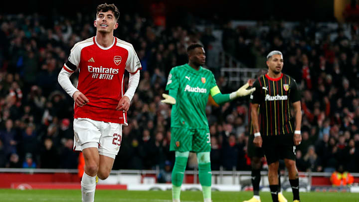 Le RC Lens a été complètement dominé par Arsenal.