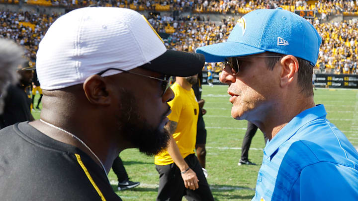 Mike Tomlin, Jim Harbaugh