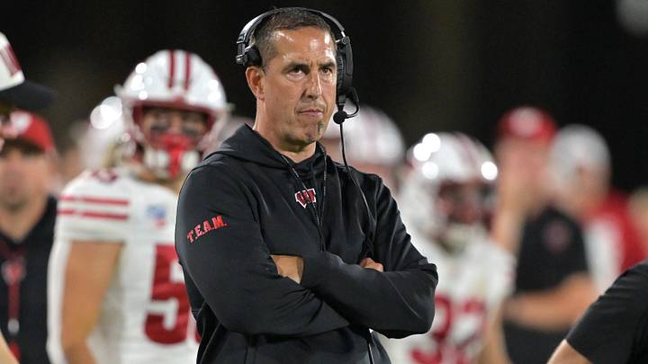 Wisconsin Badgers head coach Luke Fickell. Wisconsin Badgers head coach Luke Fickell.