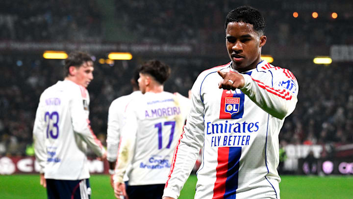 Endrick vem acumulando bons números pelo Lyon Endrick vem acumulando bons números pelo Lyon