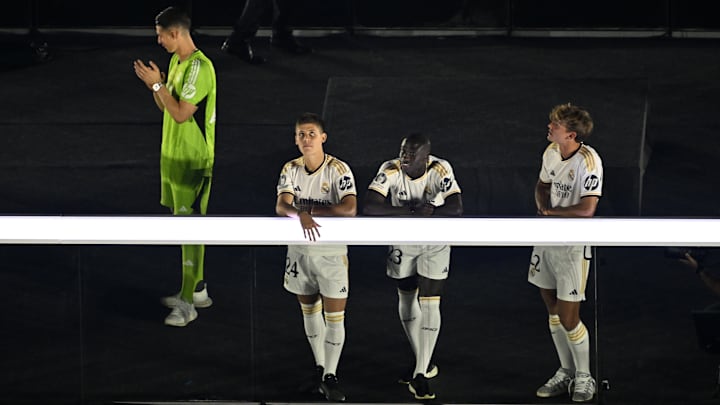 Real Madrid UEFA Champions League Trophy celebrations