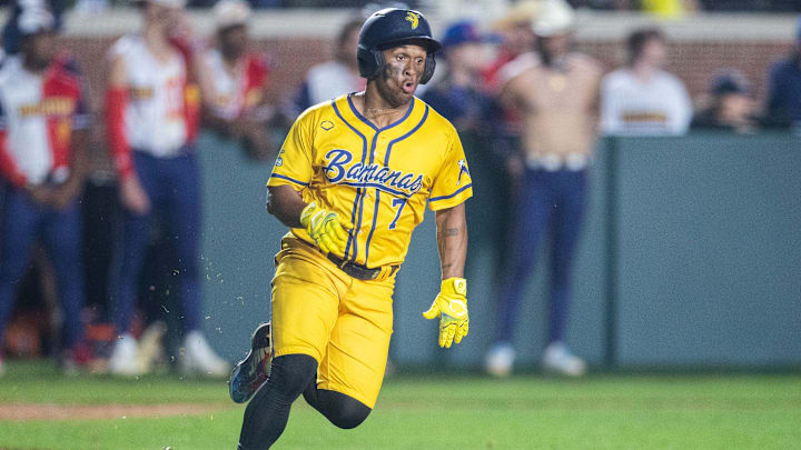 The Savannah Bananas defeated the Texas Tailgaters inside Doak Campbell Stadium on Saturday, Feb. 28, 2026.