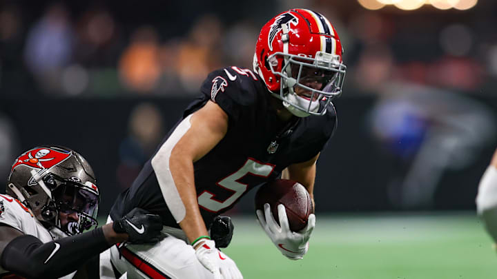 Atlanta Falcons wide receiver Drake London.