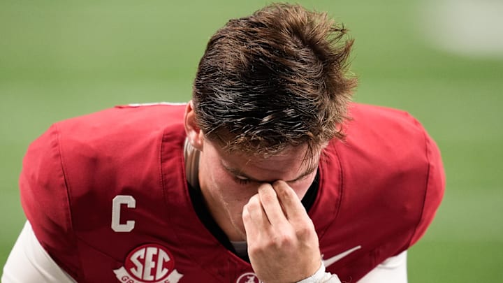 Ty Simpson has seen his NFL Draft stock fall in the second half of the 2025 college football season.