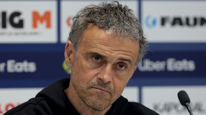 Luis Enrique - entraîneur du Paris Saint-Germain