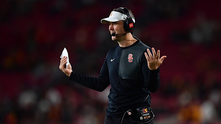 Lincoln Riley doesn't sound too thrilled about the Trojans' start time this weekend.