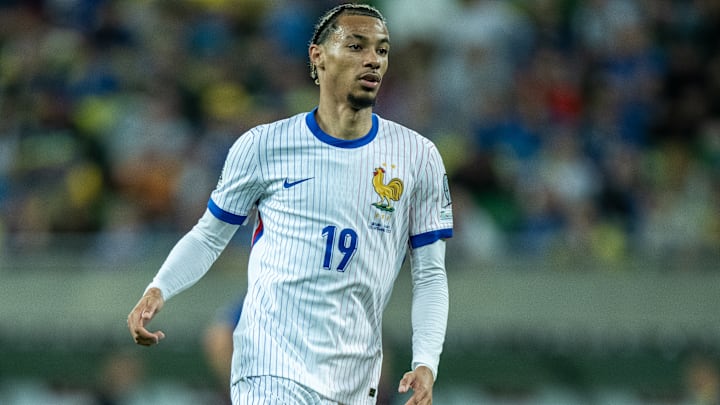 Hugo Ekitike a porté pour la première fois le maillot des Bleus.