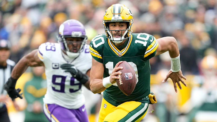 Green Bay Packers quarterback Jordan Love