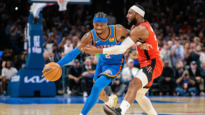 Houston Rockets v Oklahoma City Thunder Houston Rockets v Oklahoma City Thunder