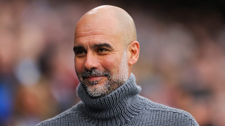 Pep Guardiola, entraineur de Manchester City Pep Guardiola, entraineur de Manchester City