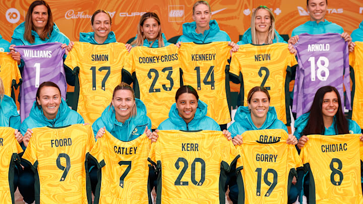 Co-hosts Australia will be dressed in a top strip this summer