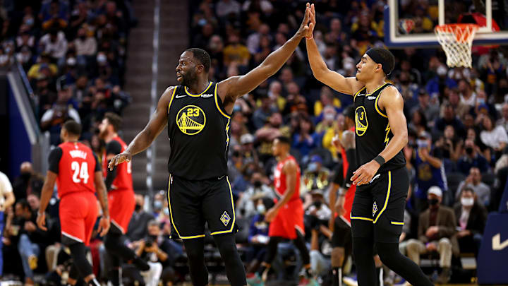 Draymond Green y Jordan Poole tuvieron un fuerte incidente