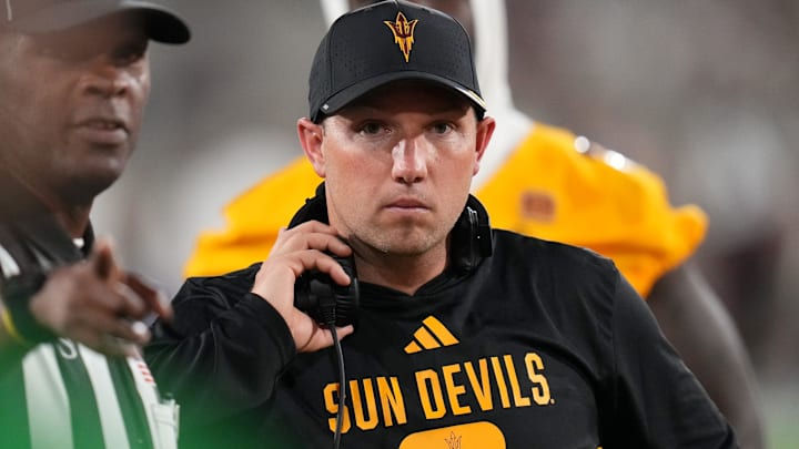 Arizona State head football coach Kenny Dillingham.