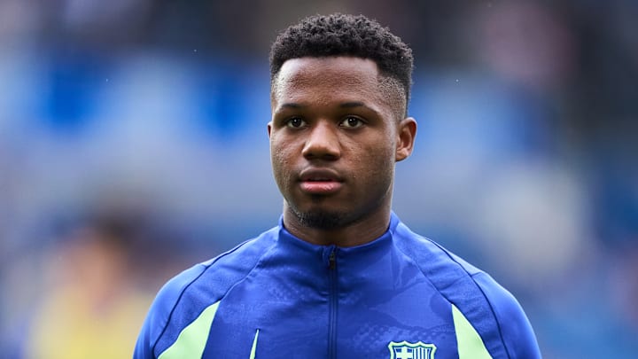 Ansu Fati has struggled for minutes at Barcelona this season